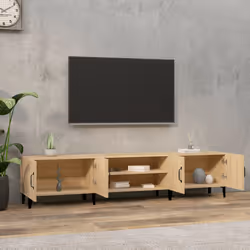 Mobile per TV Rovere Sonoma 180x31,5x40 cm in Legno Multistratocod mxl 70768