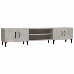 Mobile Porta TV Grigio Cemento 180x31,5x40 cm Legno Multistratocod mxl 127857