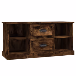 Mobile Porta TV Rovere Fumo 99,5x35,5x48cm in Legno Multistratocod mxl 127183