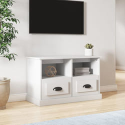 Vidaxl - Mobile Porta tv, Armadietti per tv Bianco 80x35x50 cm in Legno Multistrato