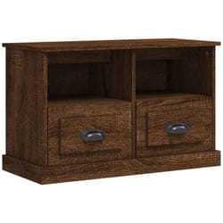 Vidaxl - Mobile Porta tv Rovere Marrone 80x35x50 cm in Legno Multistrato