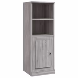 Credenza Grigio Sonoma 36x35,5x103,5 cm in Legno Multistratocod mxl 130831 - Vista aggiuntiva 2