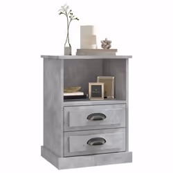 VidaXL 816336 comodino Colore cemento - Vista aggiuntiva 4