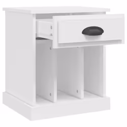 VidaXL 816345 comodino Bianco - Vista aggiuntiva 6