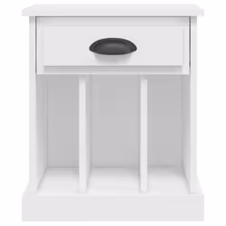 VidaXL 816345 comodino Bianco - Vista aggiuntiva 7
