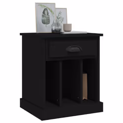 VidaXL 816346 comodino Nero - Vista aggiuntiva 4