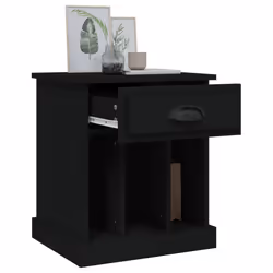 VidaXL 816346 comodino Nero - Vista aggiuntiva 5