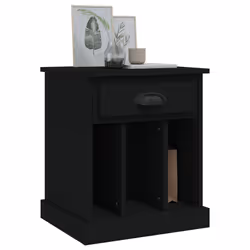 VidaXL 816347 comodino Nero - Vista aggiuntiva 4