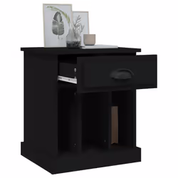 VidaXL 816347 comodino Nero - Vista aggiuntiva 5