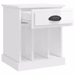VidaXL 816348 comodino Bianco - Vista aggiuntiva 6