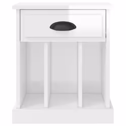 VidaXL 816348 comodino Bianco - Vista aggiuntiva 7