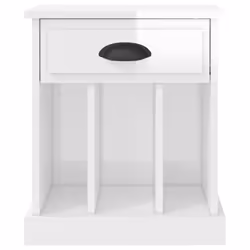 VidaXL 816349 comodino Bianco - Vista aggiuntiva 7