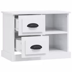 VidaXL 816370 comodino Bianco - Vista aggiuntiva 6