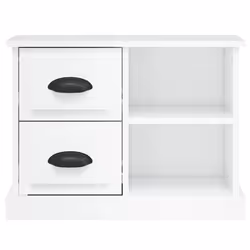 VidaXL 816370 comodino Bianco - Vista aggiuntiva 7