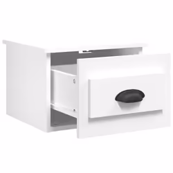 VidaXL 816376 comodino Bianco - Vista aggiuntiva 5