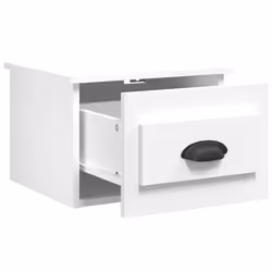VidaXL 816377 comodino Bianco - Vista aggiuntiva 5