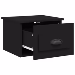 VidaXL 816379 comodino Nero - Vista aggiuntiva 5