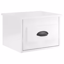 VidaXL 816381 comodino Bianco - Vista aggiuntiva 5