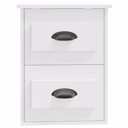 VidaXL 816392 comodino Bianco - Vista aggiuntiva 7