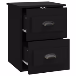 VidaXL 816394 comodino Nero - Vista aggiuntiva 6
