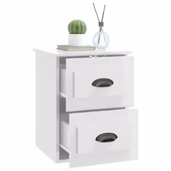 VidaXL 816396 comodino Bianco - Vista aggiuntiva 5