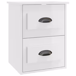 VidaXL 816397 comodino Bianco - Vista aggiuntiva 7