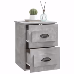 VidaXL 816400 comodino Colore cemento - Vista aggiuntiva 5
