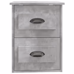 VidaXL 816400 comodino Colore cemento - Vista aggiuntiva 7