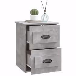 VidaXL 816401 comodino Colore cemento - Vista aggiuntiva 5