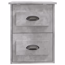 VidaXL 816401 comodino Colore cemento - Vista aggiuntiva 7