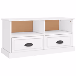 Mobile Porta TV Bianco 93x35,5x45 cm in Legno Multistratocod mxl 73200 - Vista aggiuntiva 2