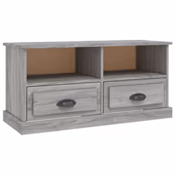 Mobile TV Grigio Sonoma 93x35,5x45 cm in Legno Multistratocod mxl 79403 - Vista aggiuntiva 2