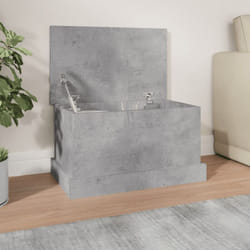 Contenitore Grigio Cemento 50x30x28 cm in Legno Multistrato vidaXL 8706
