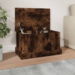 Vidaxl - Contenitore Rovere Fumo 50x30x28 cm Legno Multistrato 5993