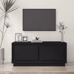 Tavolino da Salotto Nero 102x50x44 cm in Legno Multistratocod mxl 129843