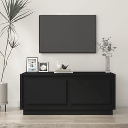 Tavolino da Salotto Nero 102x50x44 cm in Legno Multistratocod mxl 129843