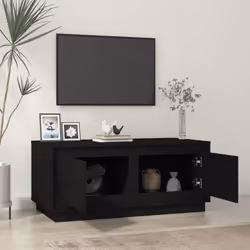 Tavolino da Salotto Nero 102x50x44 cm in Legno Multistratocod mxl 129843