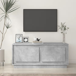 Tavolino Salotto Grigio Cemento 102x50x44 cm Legno Multistratocod mxl 129863