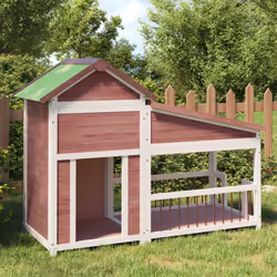 Date sicurezza e comfort al vostro cucciolo con questa cuccia per cani. Legno massello di pino: Il legno massello di pino è u ...