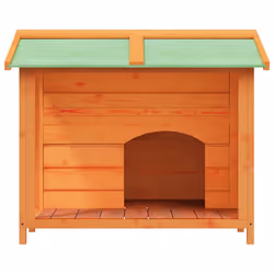 Cuccia per Cani Marrone 96x87x80,5 cm in Legno Massello di Pinocod mxl 121369 - Vista aggiuntiva 3