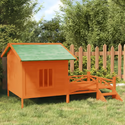 Date sicurezza e comfort al vostro cucciolo con questa cuccia per cani. Legno massello di pino: Il legno massello di pino è u ...