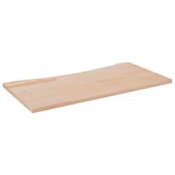 vidaXL Piano Scrivania 100x50x2,5 cm in Legno Massello di Pino - Vista aggiuntiva 2