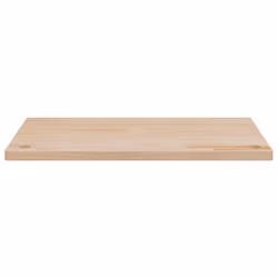 Piano Scrivania 80x40x2,5 cm in Legno Massello di Pinocod mxl 128276 - Vista aggiuntiva 3