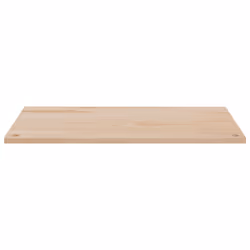 Piano Scrivania 110x55x2,5 cm in Legno Massello di Pinocod mxl 94358 - Vista aggiuntiva 3