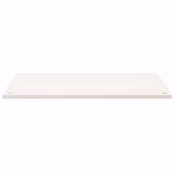 Piano Scrivania Bianco 110x55x2,5 cm in Legno Massello di Pinocod mxl 70427 - Vista aggiuntiva 3