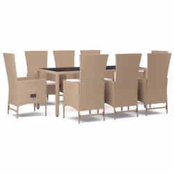 VidaXL 3157571, 9 pz