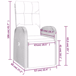 VidaXL 3157650 set mobili da esterno - Vista aggiuntiva 6
