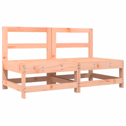 Divani Centrali con Cuscini 2 pz in Legno Massello di Douglascod mxl 83188 - Vista aggiuntiva 3