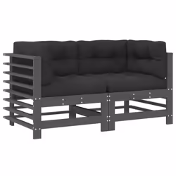 VidaXL 825683, Nero, Legno, 110 kg, Adulti e bambini, 12 cm, 60 cm
