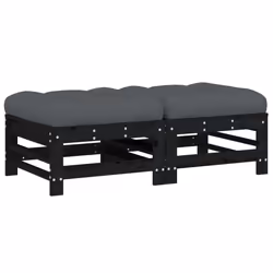 VidaXL 825699, Antracite, Legno, 110 kg, Adulti e bambini, 12 cm, 60 cm